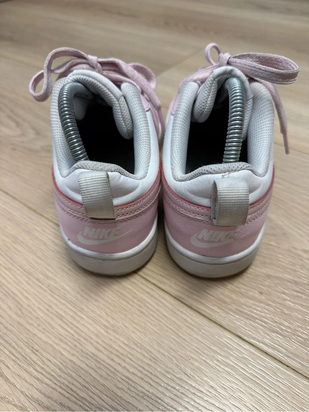Nike Court Borough Low Recraft in Pink and White Size 7Y or Women’s 9